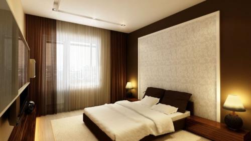 Коричневый цвет обоев в интерьере. Коричневые обои в интерьере: 130 фото красивого дизайна, идеи для сочетание с другими цветами, шторами, мебелью