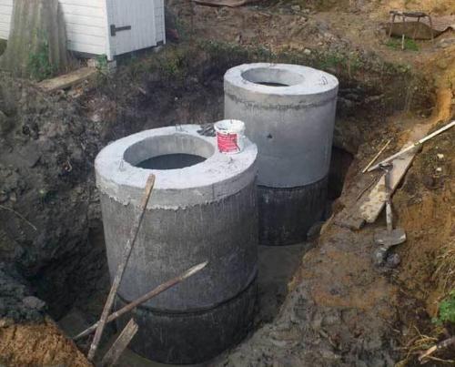 Септик из бетонных колец. Как изготовить септик из бетонных колец – 6 этапов строительства автономной канализации 04 Септик из бетонных колец. Как изготовить септик из бетонных колец – 6 этапов строительства автономной канализации 04