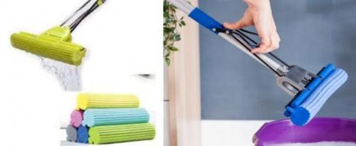 Какие преимущества у швабр с сменными насадками. Швабры со сменной губкой