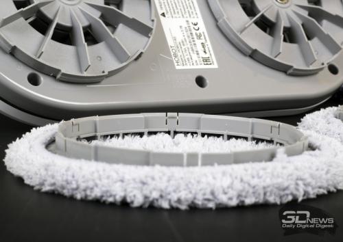 Как использовать дополнительные функции робота, такие, как распыление чистящего средства. # Технические характеристики и комплектация