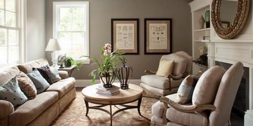 Серо-бежевый цвет в интерьере. СЕРО-БЕЖЕВАЯ ГОСТИНАЯ: ОСНОВЫ ПРОЕКТИРОВАНИЯ