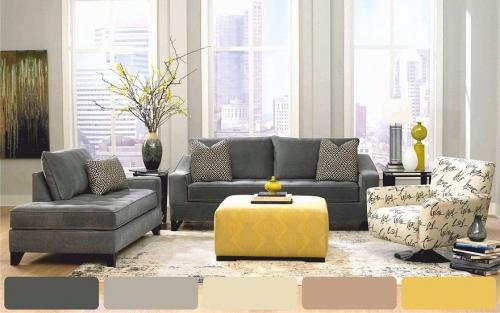 Серый в интерьере > сочетание цветов. Серый цвет в интерьере: безграничные возможности оттенка 07