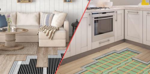 Какие материалы используются для укладки теплого пола. Конструкционные особенности систем теплого пола