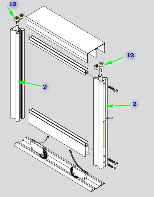 Двери для шкафа-купе своими руками. Принцип сборки дверей для шкафа-купе с системой «Aristo»