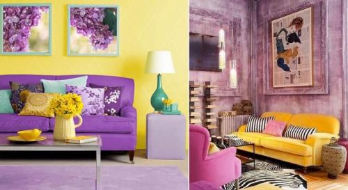 Советы по сочетанию сиреневого цвета в интерьере: 10 идеальных вариантов 09 Советы по сочетанию сиреневого цвета в интерьере: 10 идеальных вариантов 09