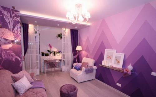 Какие обои сейчас в моде для зала. Какие тренды диктует мода 2022