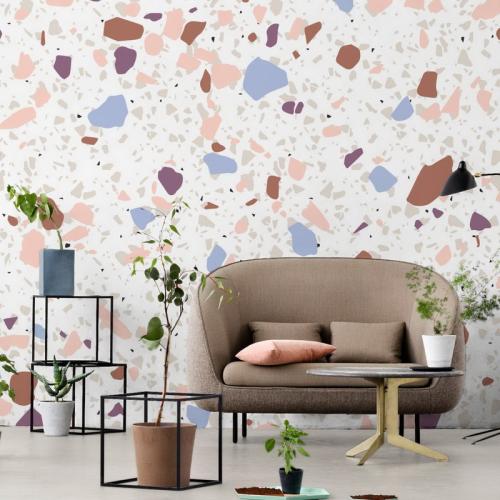 Какие обои сейчас в моде для зала. Какие тренды диктует мода 2022