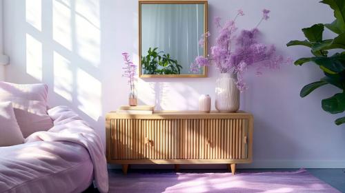 Темно-сиреневый в интерьере: Топ-5 цветов для гармоничного дизайна 03