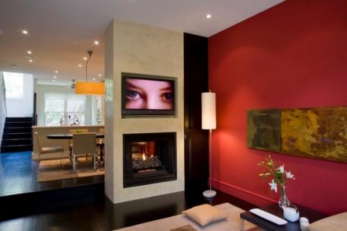 Как подобрать обои в зал двух цветов. Особенности комбинирования разноцветных обоев