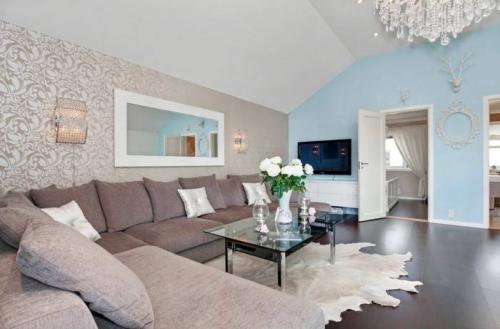 Цвета обоев для зала. Бумажные