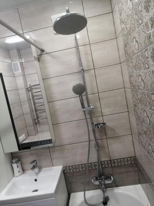 Решила похвалиться.  Ремонт в ванной. 06