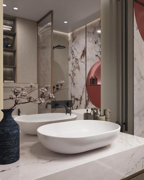 Школа ремонта.  Ванная комната 9 м 2. 05