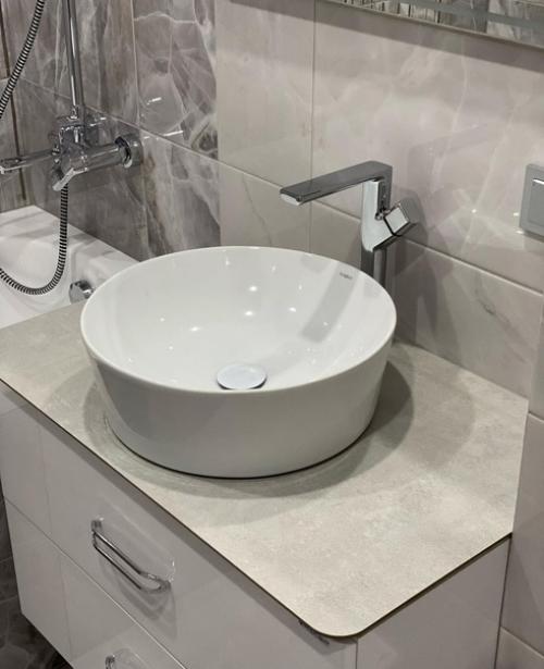 Ремонт под ключ совмещённого санузла. 03