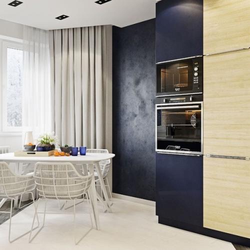 Школа ремонта.  Кухня в современном стиле. 03