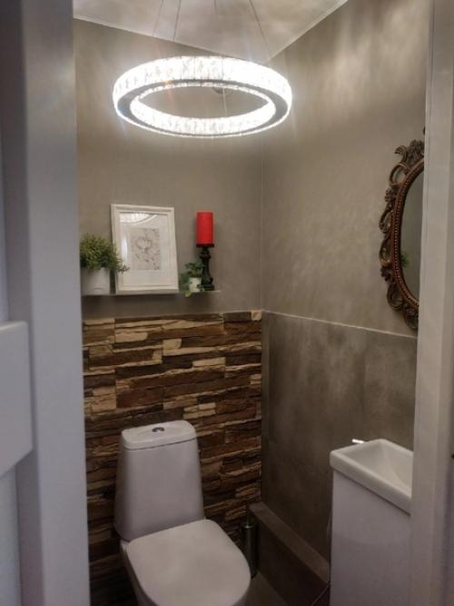 Частный дом, 1 этаж, своими руками от тёплых полов до дизайна. 09