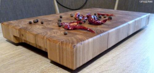 Торцевая разделочная доска для наших дам и любителей готовить. 01