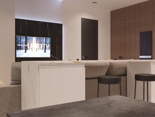 Современных гостиных много не бывает. 06