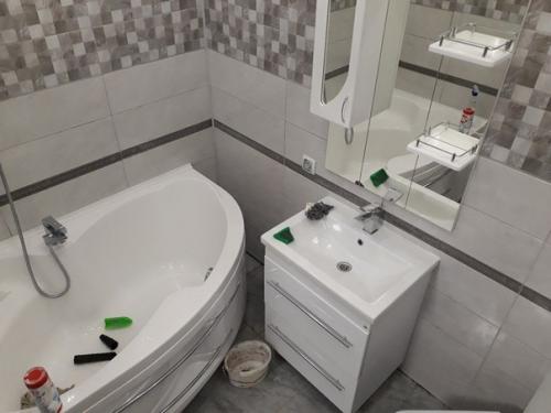 Вот и ванная к завершению своими руками подошла. 04