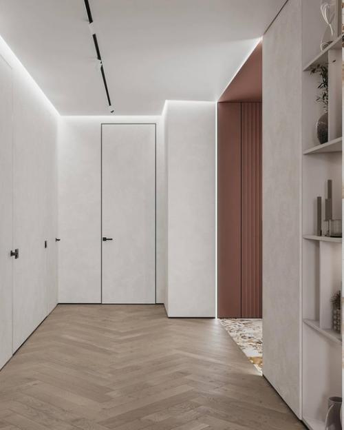 Сочный, насыщенный интерьер квартиры в современном стиле. 07