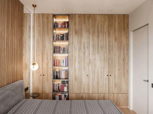 Капитальный ремонт в подарок маме. На фото хрущевка, ремонтом пытались визуально расширить пространство.  Дизайнер Лана Александрова. 05