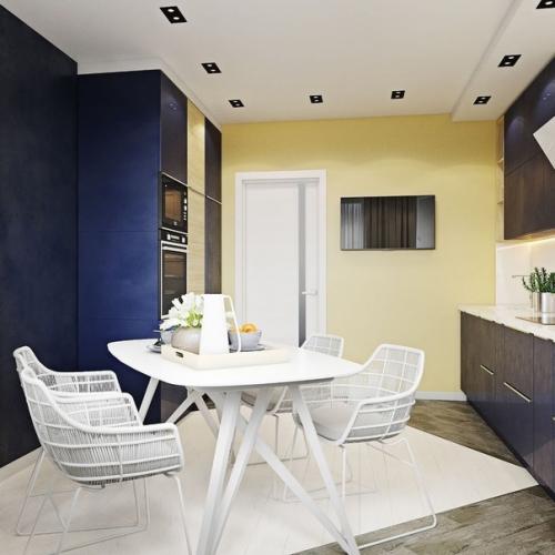 Школа ремонта.  Кухня в современном стиле. 01