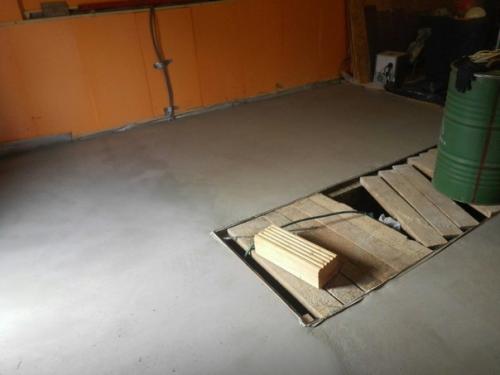 Эпоксидный двухкомпонентный пол в гараже. 04