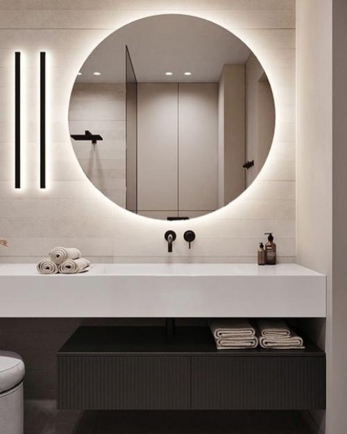 Зеркало в интерьере - любимый объект всех дизайнеров, ведь оно не только украшает пространство, но и несет массу полезных и необходимых функций. 01