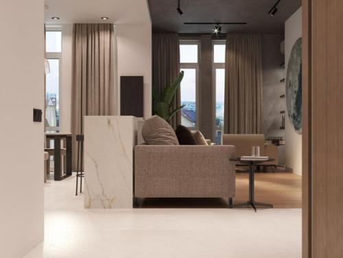 Современных гостиных много не бывает. 01