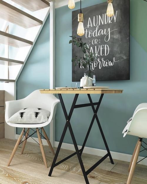 Школа ремонта.  Не так-то просто уместить в 20 м 2 множество зонирований, а именно: 05