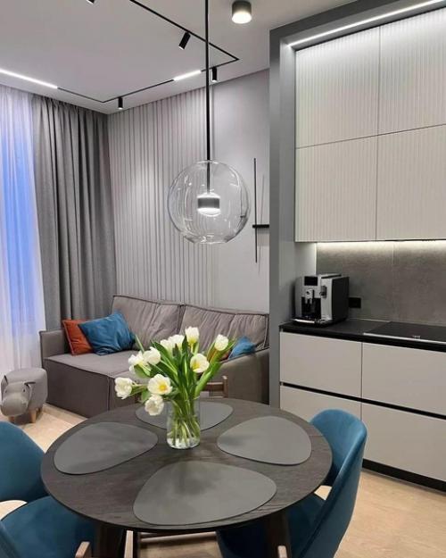 Дорого - богато.  Итальянская кухня с австрийской фурнитурой. 04