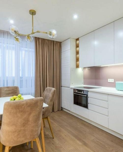 Реализованный дизайн проект в небольшой квартире. 03