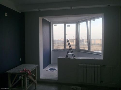 Ремонтом занимался сам после работы. 02