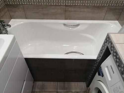 Решила похвалиться.  Ремонт в ванной. 08