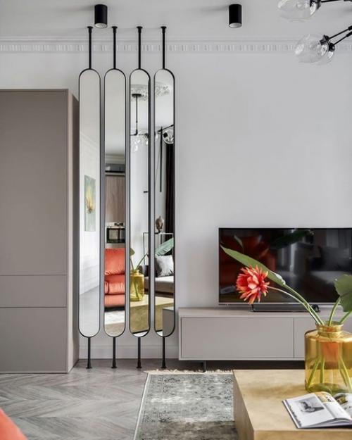 Зеркало в интерьере - любимый объект всех дизайнеров, ведь оно не только украшает пространство, но и несет массу полезных и необходимых функций. 06