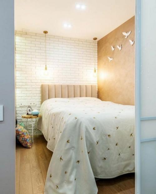 Реализованный дизайн проект в небольшой квартире. 06