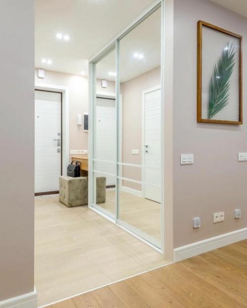 Реализованный дизайн проект в небольшой квартире. 01