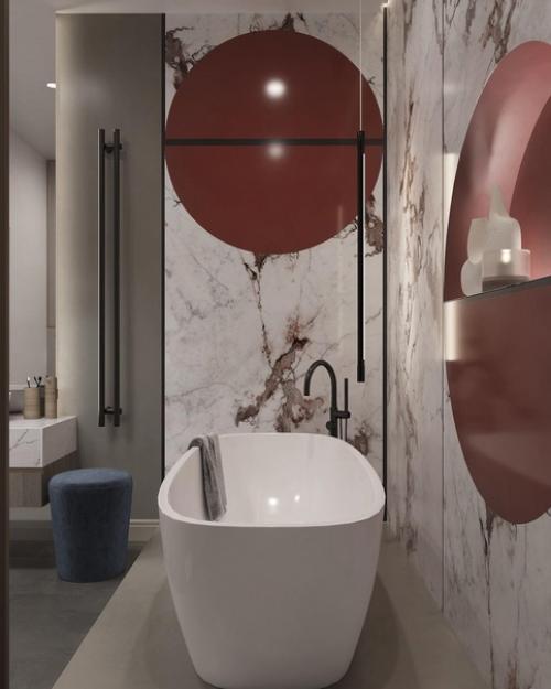 Школа ремонта.  Ванная комната 9 м 2. 02