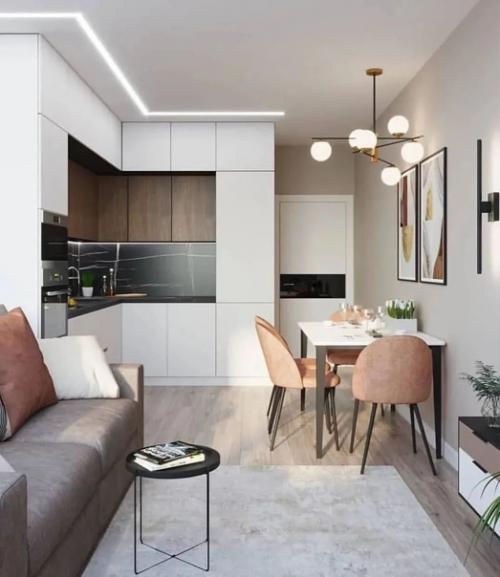 Вот такие стильные квартиры я обожаю. 03