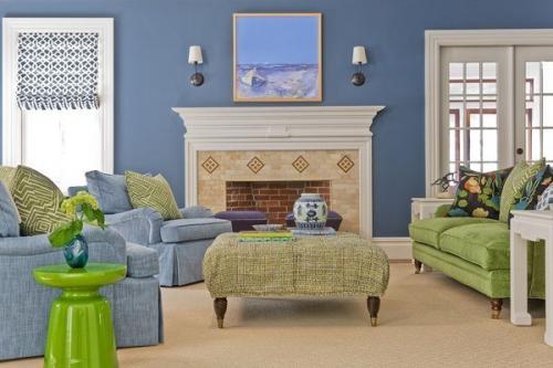 Красочные интерьеры от Katie Rosenfeld. 04