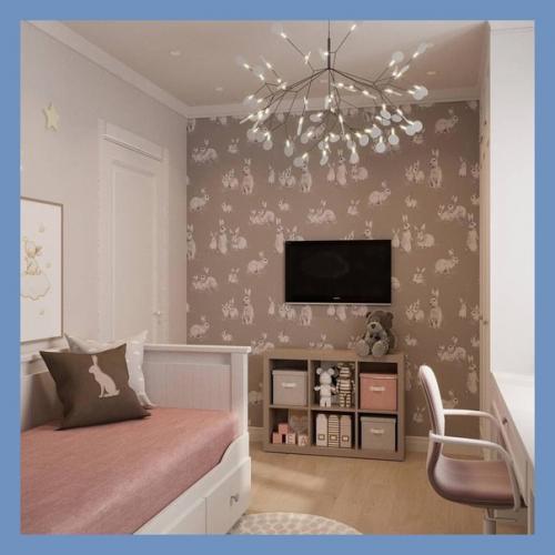 Идея интерьера комнаты для девочки. 05