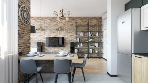 Дизайн проект интерьера квартиры под Loft! 02