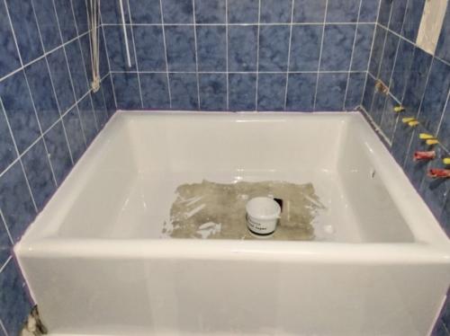 Ванная своими руками из бетона. 02