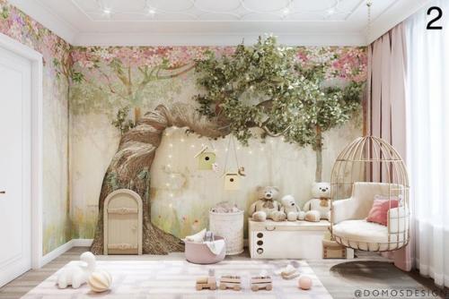 Два варианта детской комнаты. 02