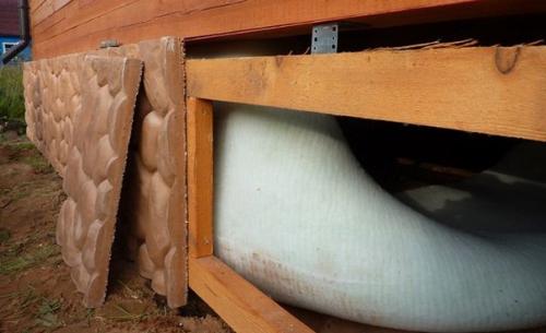 Варианты устройства и отделки цоколя свайно - винтового фундамента. 01 Варианты устройства и отделки цоколя свайно - винтового фундамента. 01