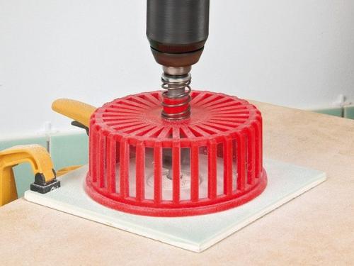 Как уложить плитку вокруг препятствий. 09