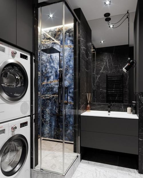 Оу, Даже не знаю, существует ли более стильный интерьер ванной комнаты. 02