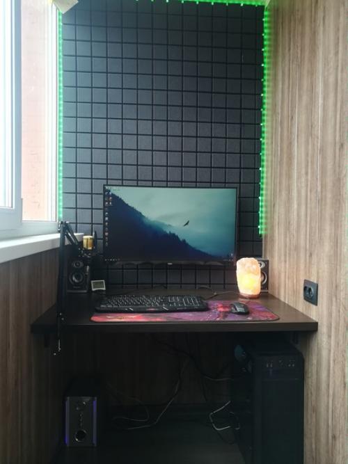 Муж своими руками лоджию в панельном доме сделал. 06