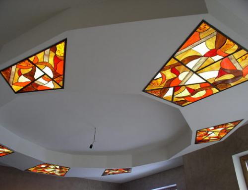 Витражи в интерьере. 03