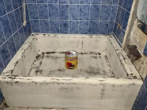 Ванная своими руками из бетона. 01