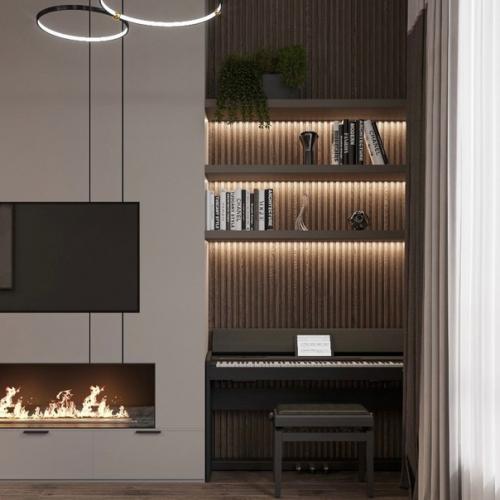 Кухня - гостиная - столовая. 04